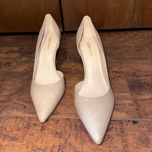 Nine West Nude Heels